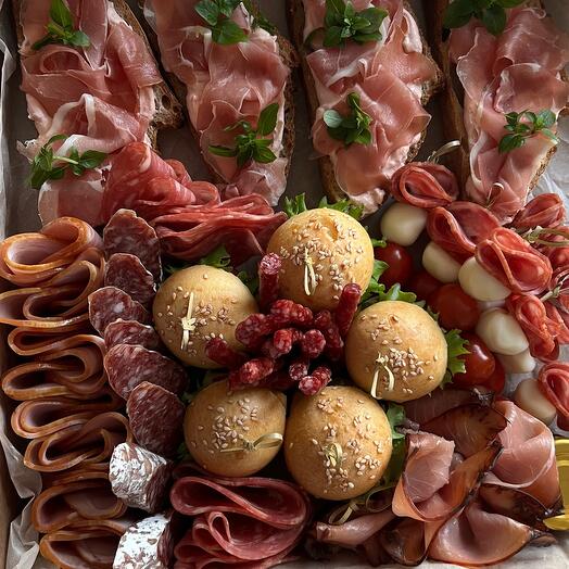 Фуршетный Мясной бранч бокс