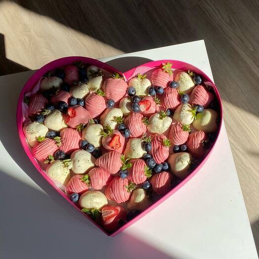 Сердце XL розовый