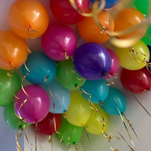 25 Шаров под потолок