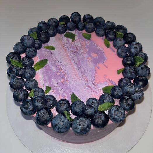 Торт с зеркальной глазурью
