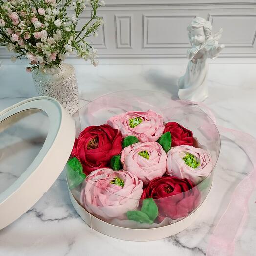 Зефирные цветы(пионы)