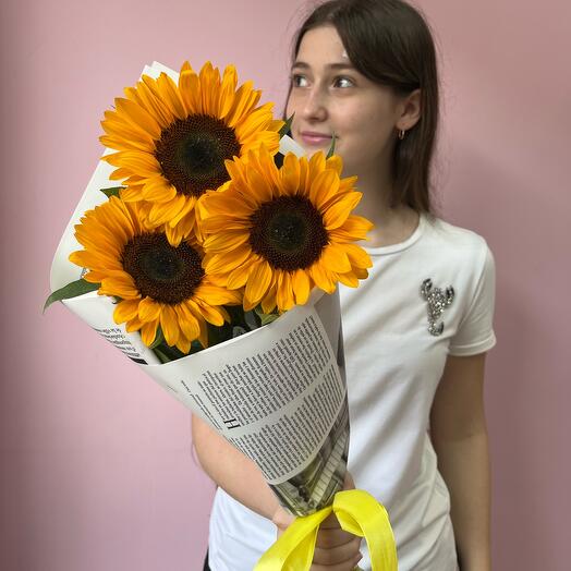 Подсолнух 3шт 🌻