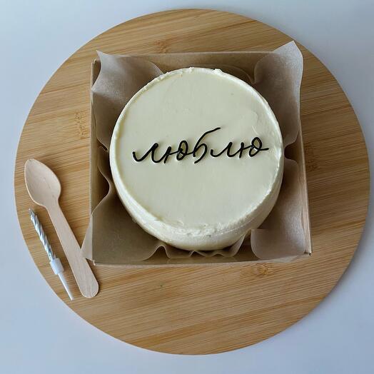 Бенто-торт « люблю» / bento cake «love»