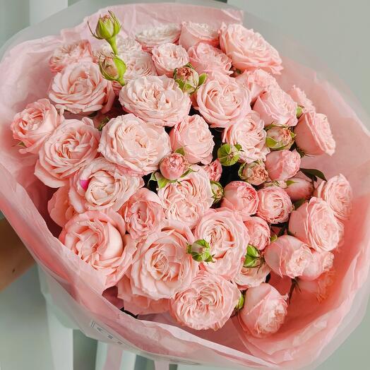 The author's bouquet " Pink surprise"