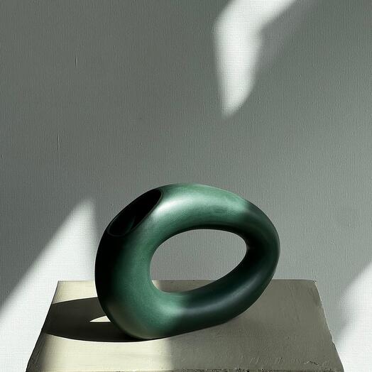 Ceramic Vase Green