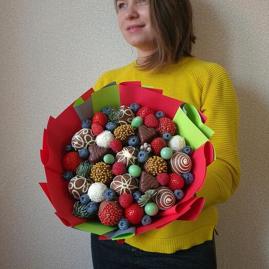 Клубника в шоколаде Красота