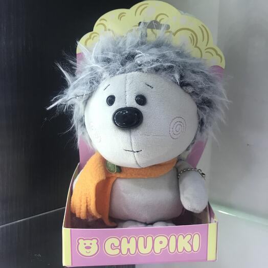 Ежик мягкий в коробочке