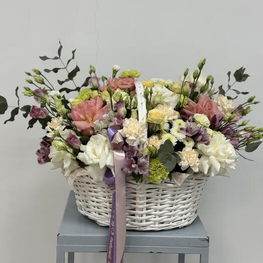 Cesta de flores