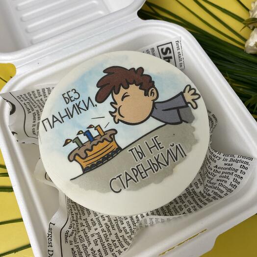 Бенто торт « Без паники»