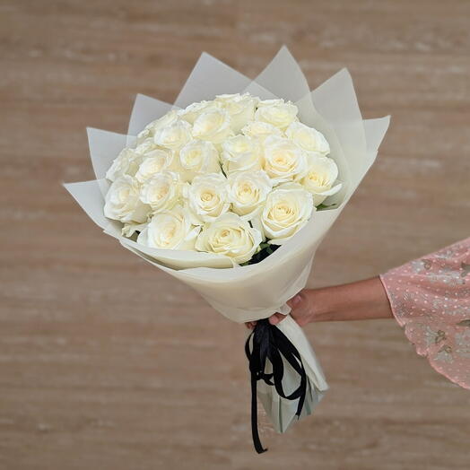 Premium White Roses