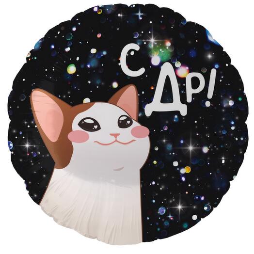 Фольгированный шар с др