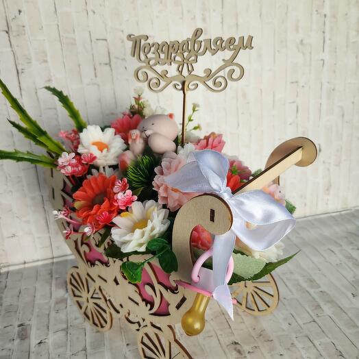 Композиция из мыла «Для новорождённого»