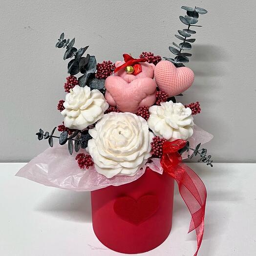 Velas en Caja de regalo