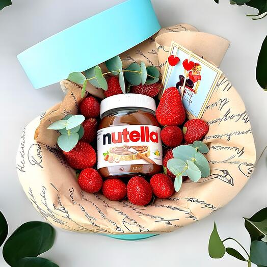 Сладкийц дуэт «Клубника Nutella»