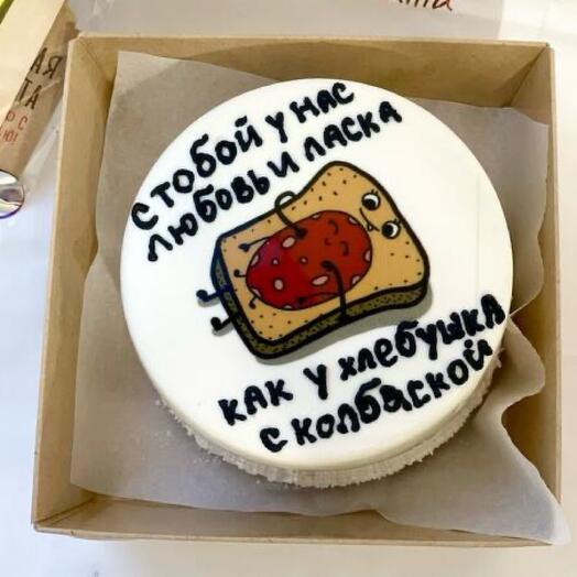 Торт бенто «любовь»