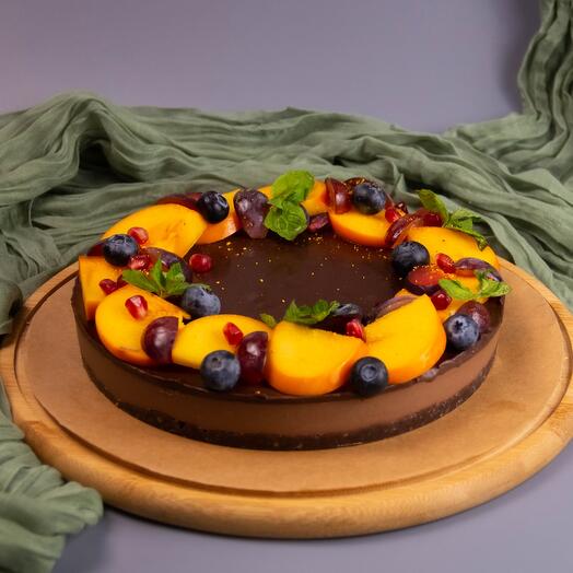 Milk chocolate cake (without sugar, lactose and gluten)