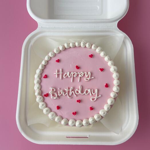 Бенто-торт «Happy birthday»