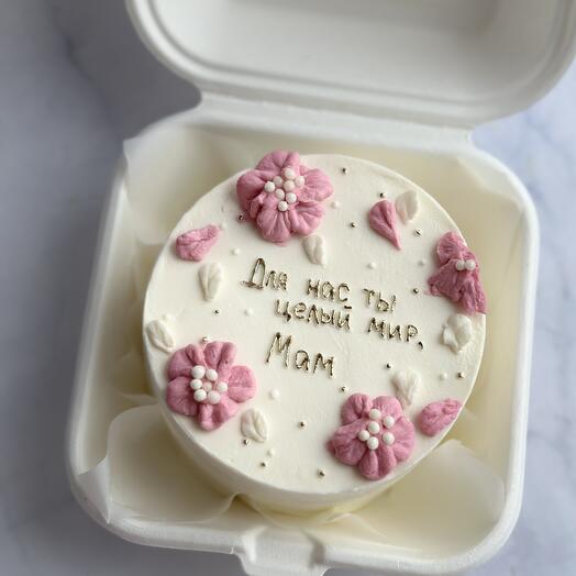 Бенто торт для Мамы