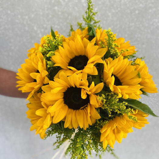 Handtied Sunflower bouquet