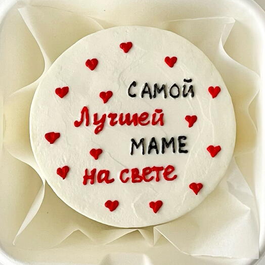 Бенто-торт «Самой лучшей маме на свете» в подарок