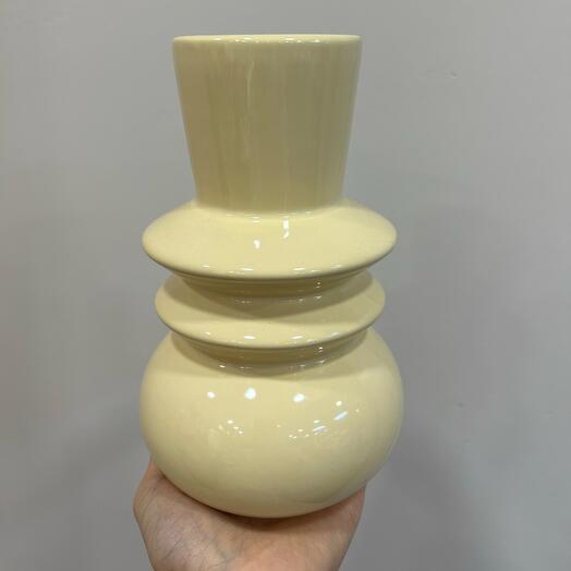 Yellow vase