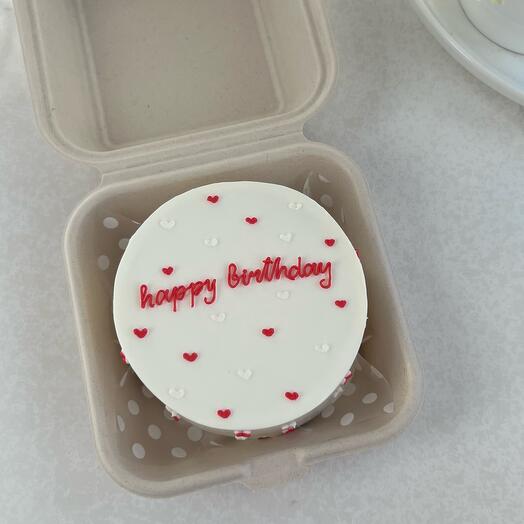 Бенто торт на день рождения, happy birthday