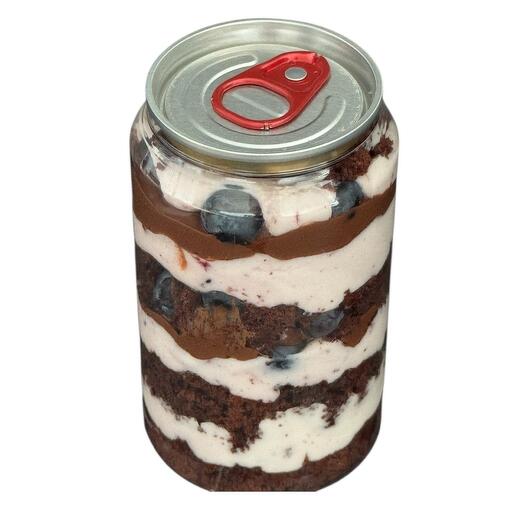 Choco Blueberry Cake in Can