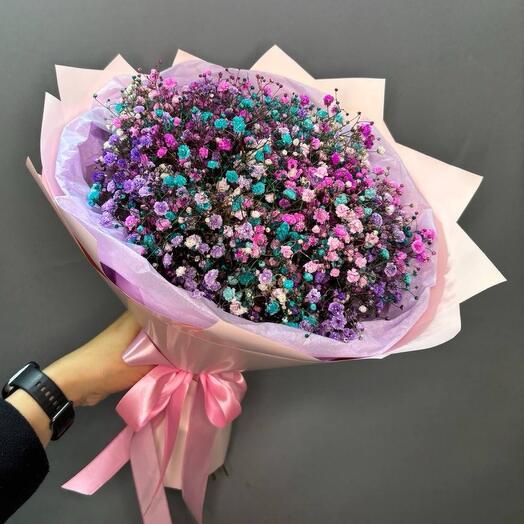 Букет с воздушной гипсофилой 🤩