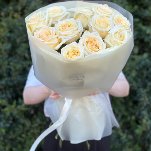 Монобукет из роз💛