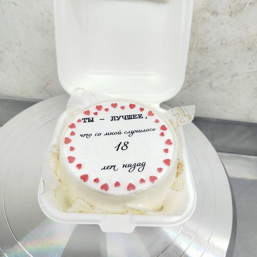 Бенто тортик 18