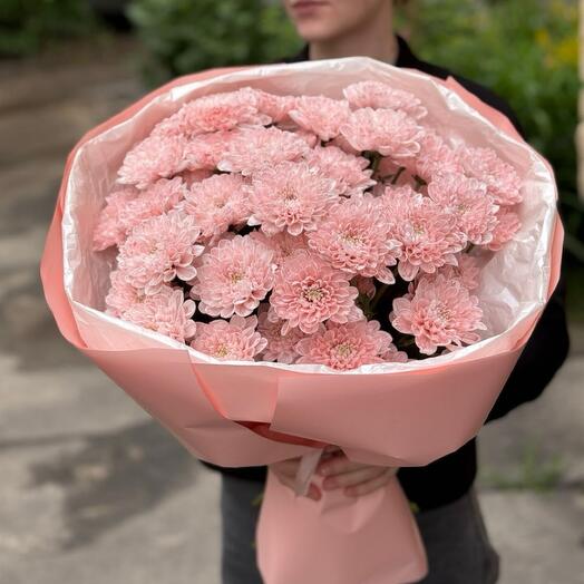 Букет из хризантем