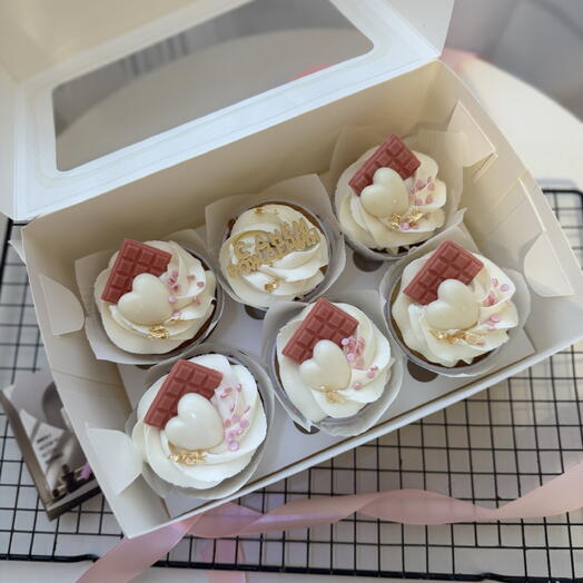 Капкейки с днем рождения 🎁🧁