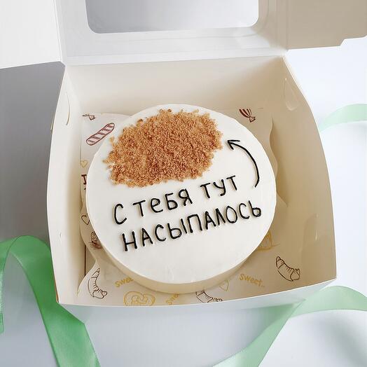Бенто торт 500г с песком (на 2-3 порции)