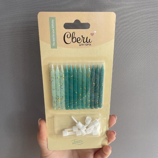 Свечи для торта 12 штук