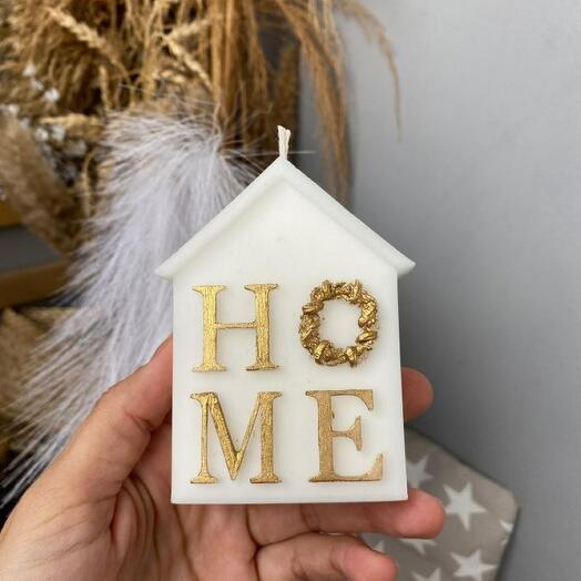Интерьерная свеча "HOME"