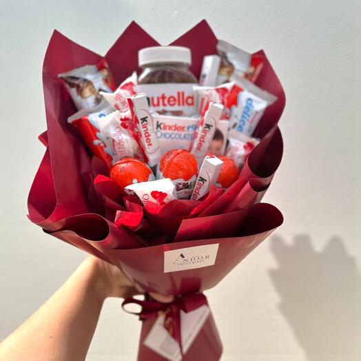 Букет Kinder — сладкий подарок, который покорит сердце
