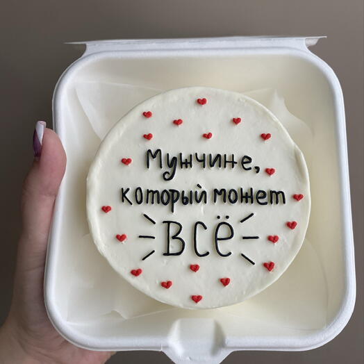 Бенто-торт для папы