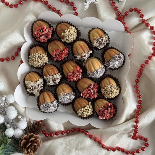 Премиум орешки в бельгийском темном шоколаде