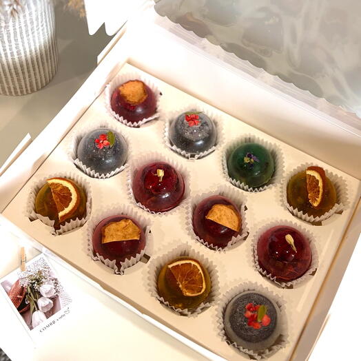 Чай в шаре/чайные бомбочки на подарок бабушке и дедушке