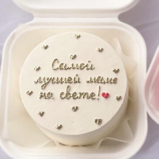 Бенто торт в подарок маме