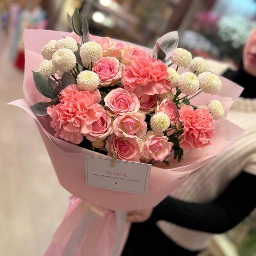 Розовый микс "Любимой"🌸