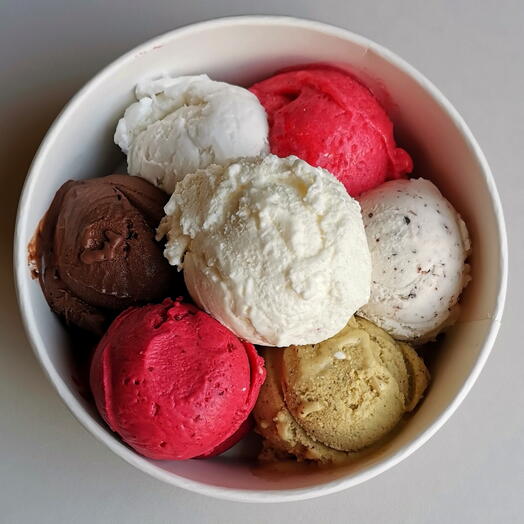 Ремесленное мороженое ручной работы Ассорти