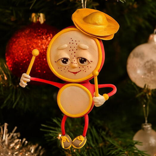 Ёлочная игрушка Барабан