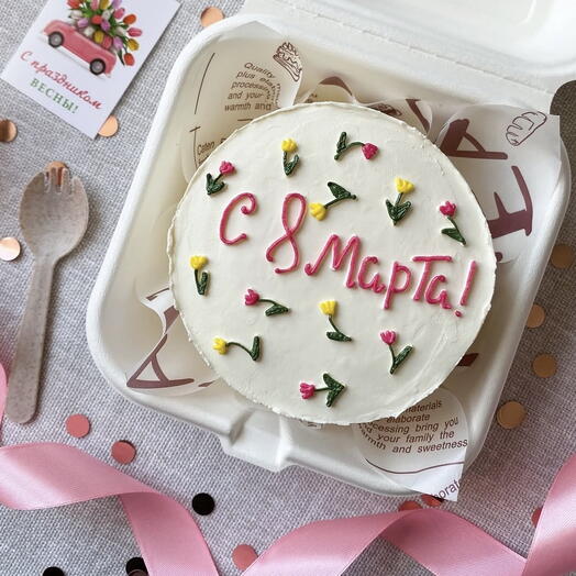 Бенто-торт С 8 марта