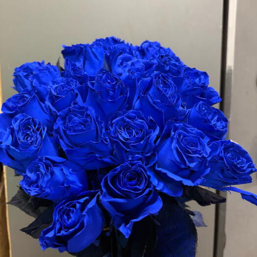 Букет синих роз💙