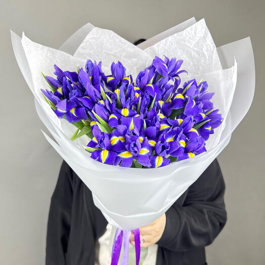 Букет  "25 ирисов"