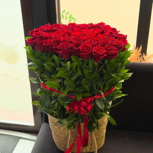 Престиж красных роз