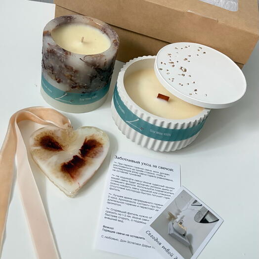 Подарочный набор из свечей 5