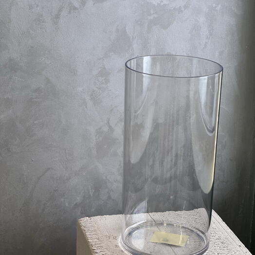 Пластиковая ваза 15*30