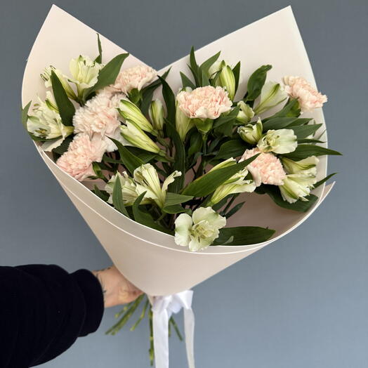 Диантус и альстомерия